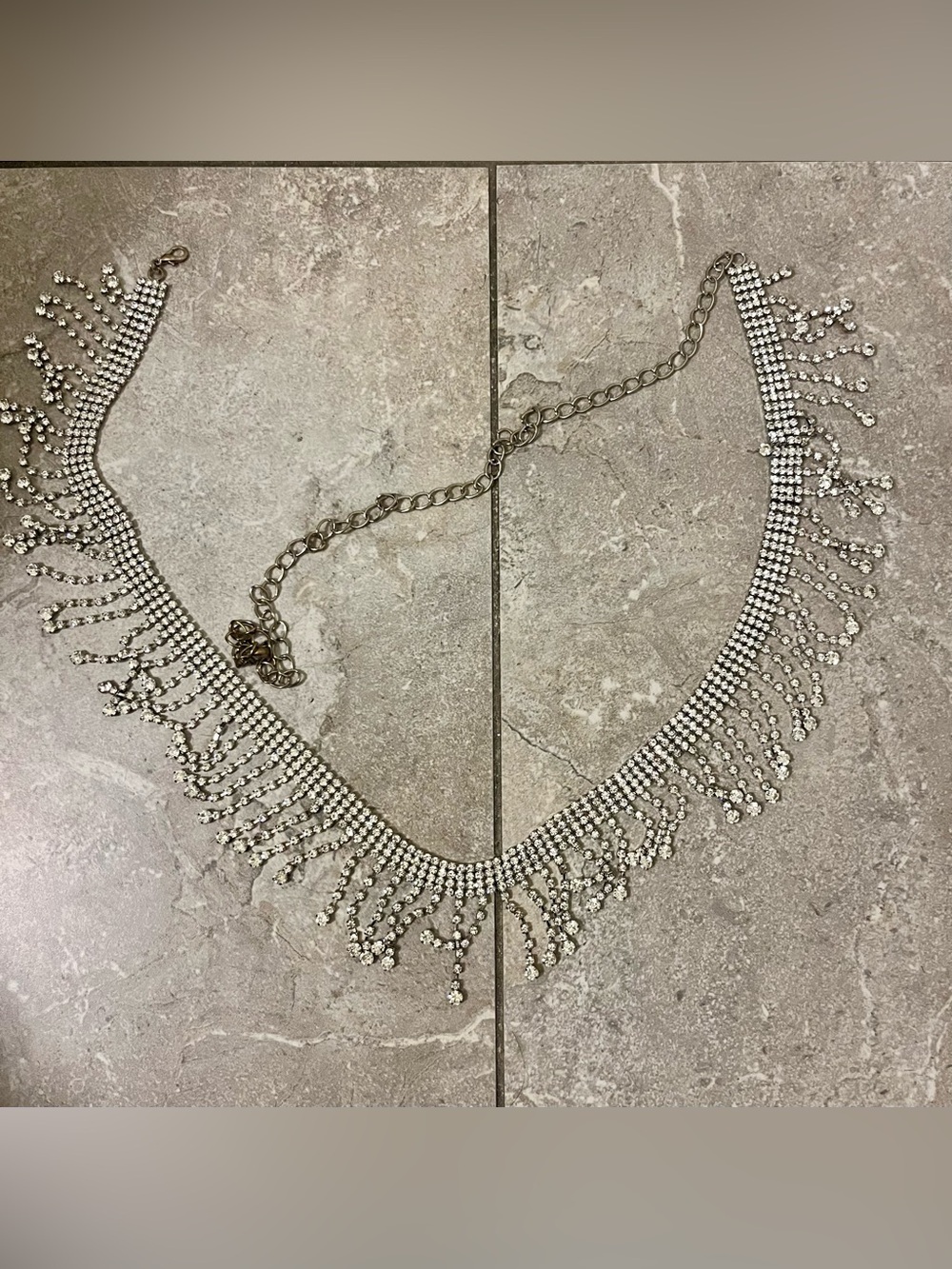 Elegant rhinestone belt